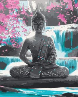 Buddha Zen számfestő